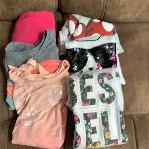 Girls size 10/12 T-shirt bundle